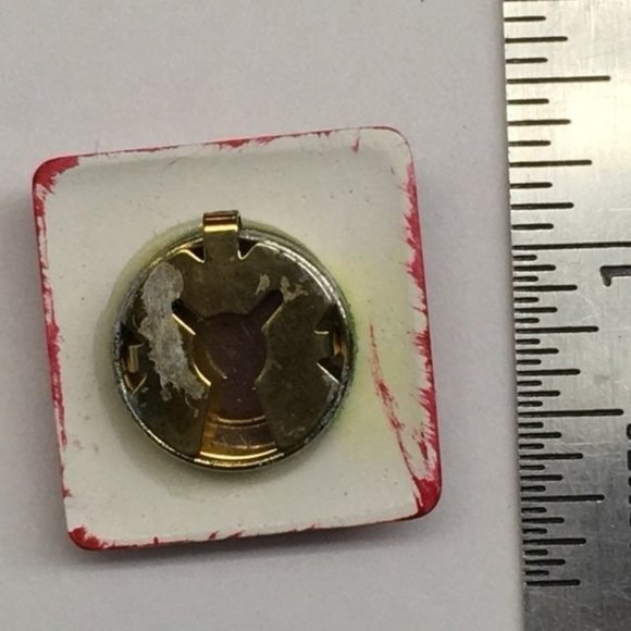 Christmas Button Covers Ugly Sweater Set of 5 Red White Green Brown - Picture 6 of 6